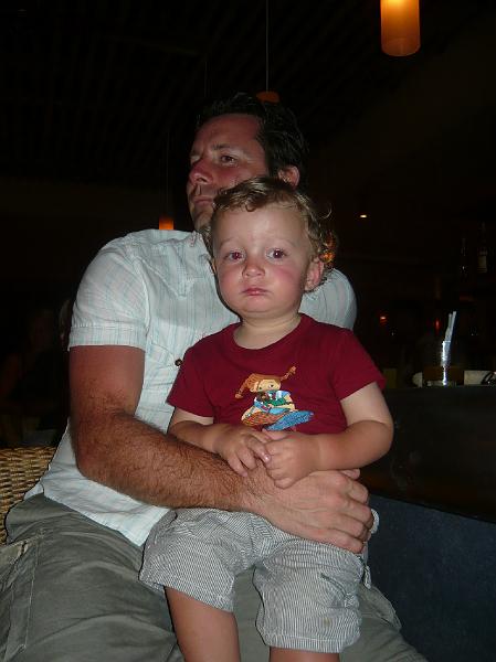 P1000290.JPG - Hanging at the bar, watching Sega dance