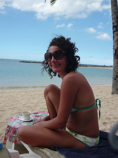 P1000367.JPG - Or coffe, or beer...mostly all in combination from our all inclusive and nice bartenders