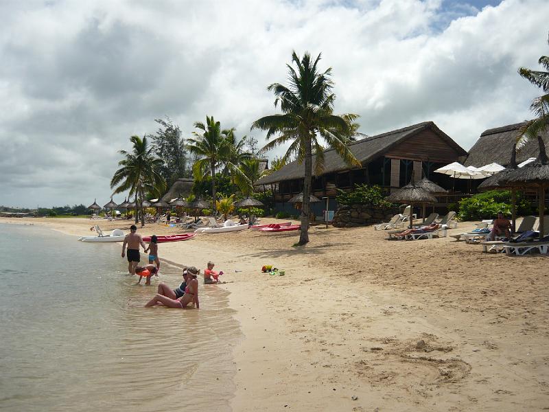 P1000420.JPG - Our Beach in front of the hotel restaurant